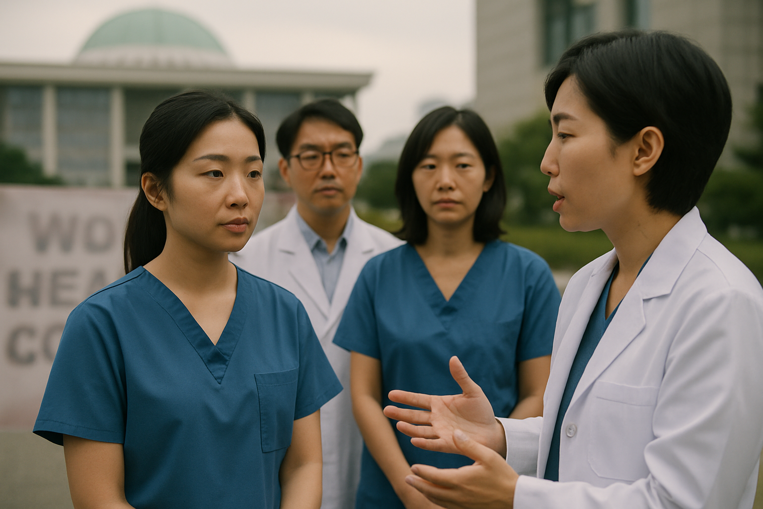국제 간호사의 날, 노동계가 ‘간호사 적정 인력 기준 제도화’를 요구했어요