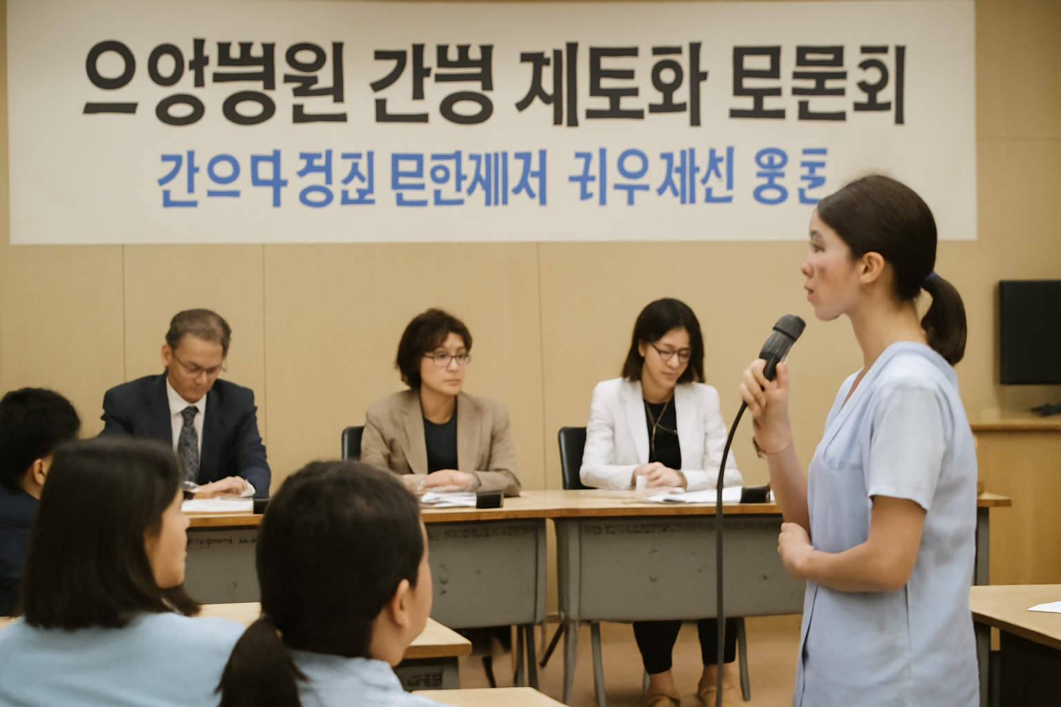 요양병원 간병 제도화 토론회, 간호사 중심 관리체계·처우 개선 요구