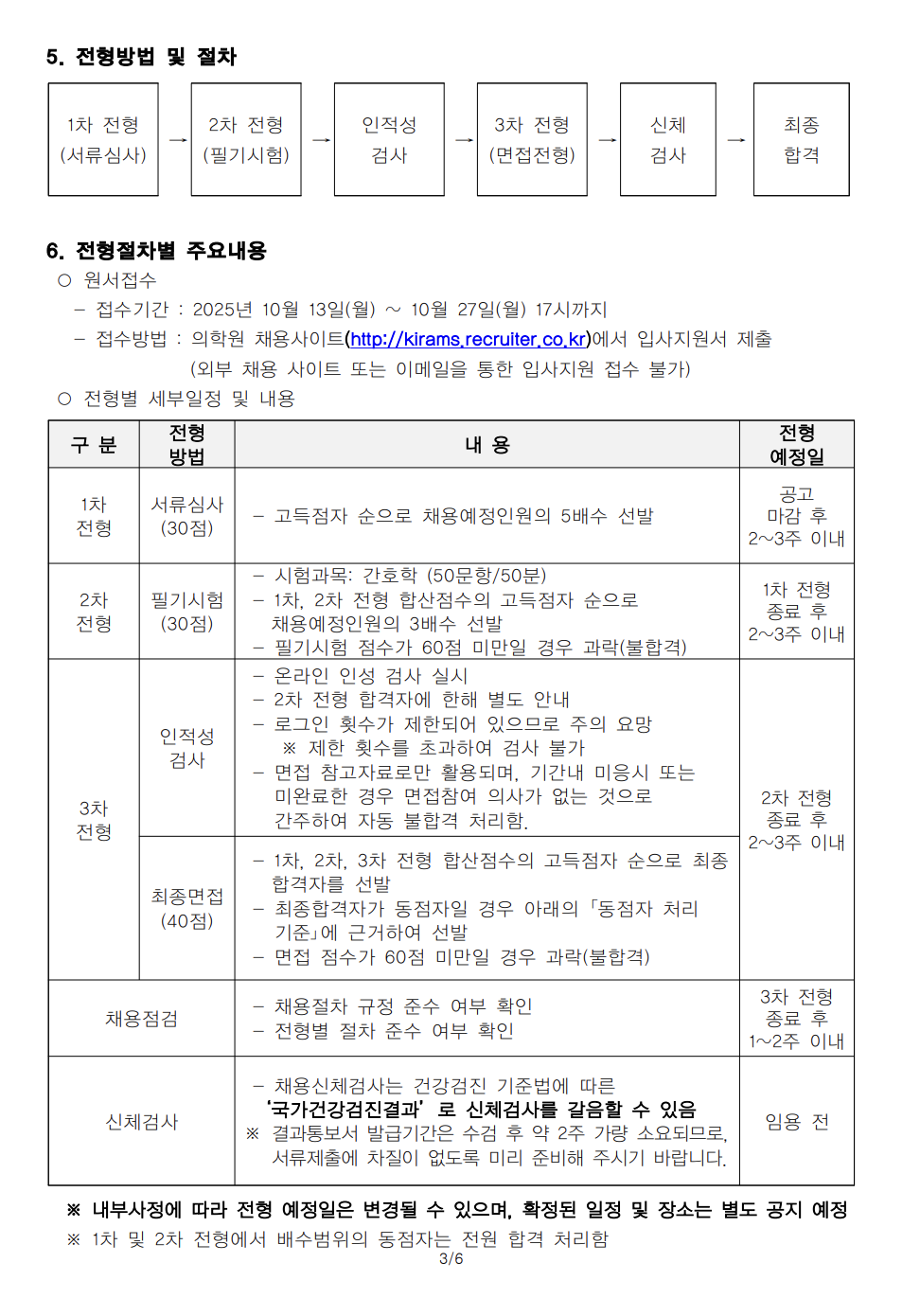 채용공고 포스터 6